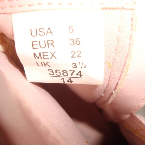 New Predictions Faux Suede Heeled Ankle Booties Zip Boots Size 5 Pink - Picture 5 of 7